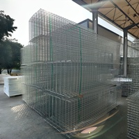 Plateau de câblage en treillis métallique galvanisé à chaud, panier en acier au carbone résistant à la corrosion pour l'infrastructure industrielle