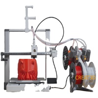 Printer 3D FDM Bambu Lab A2L Combo Baru dengan Sistem Pengumpanan Otomatis AMS, Ukuran Cetak 330 320 335mm, Kecepatan Tinggi, Mesin Cetak Desktop Tertutup