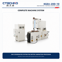 Máquina Perforadora de Ranuras para Motores CNC de Alta Velocidad CTECHNO para Procesamiento de Laminaciones de Estator y Rotor con Indexado de Precisión