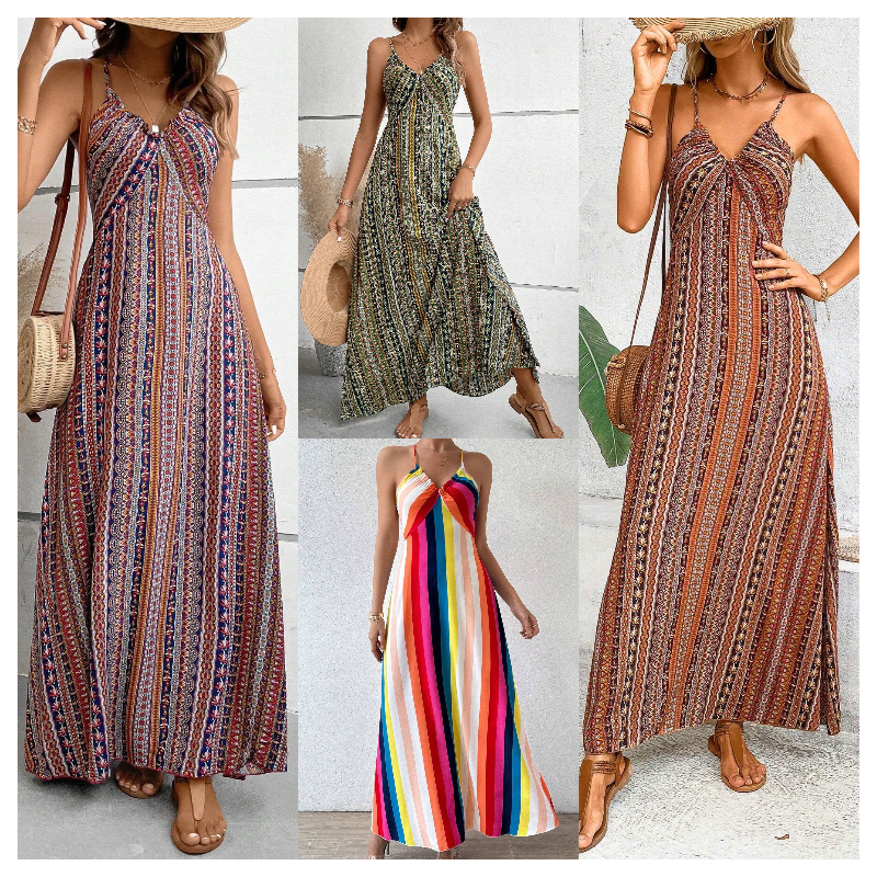 Shop Our Trendy Suspenders V Neck Dress - Backless Maxi Shop Our Trendy Suspenders V Neck Dress - Backless Maxi