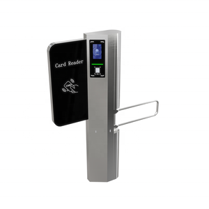 Sistema de Torniquete de Acceso Peatonal con Barrera Abatible y Lector de Tarjetas RFID a Prueba de Agua, Directo de Fábrica, para Estaciones de Esquí - Product Image 1