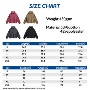 Sudaderas con capucha teñidas sucias para hombre con logotipo personalizado de 450GSM, sudaderas con capucha de color frito francés Terry - Product Image 3