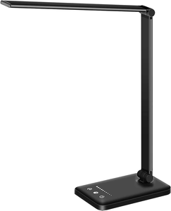 Lampe de bureau LED tactile portable à 5 couleurs, style nordique, avec variateur d'intensité et chargeur USB pour lecture sur table – Vente en gros - Product Image 1