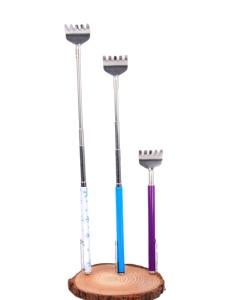 Multicolour Stainless Steel Telescoping Extendable <b>Massager</b> Metal Extended Flexible Telescope Back Scratcher - Product Image 6