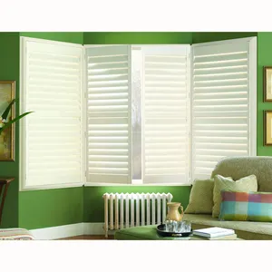 Magnetic norman philippine security plantation shutters kits basswood window wooden external direct from china