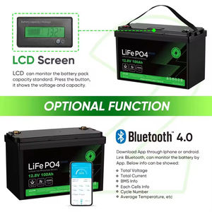 Batería LiFePO4 de 12.8V 50Ah con BMS integrado de 50A, IP65, ciclo profundo, para almacenamiento de energía solar y respaldo doméstico. - Product Image 6