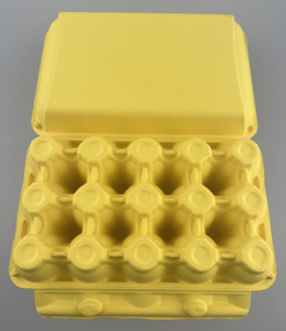 Nhà sản xuất của 2023 mới dùng một lần compostable giấy Khay trứng cho 12 lỗ mẫu miễn phí có sẵn - Product Image 2