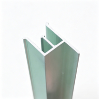 Profilé en aluminium extrudé anodisé OEM, cadre de boîte lumineuse personnalisé pour enseigne rétroéclairée de magasin ou centre commercial