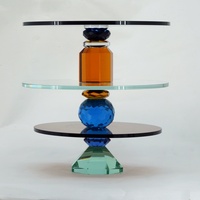 Premium kristallen glazen gebakbord, elegante fruitpresentatiehouder, uniek cadeau voor thuis