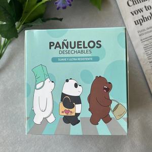 <span class=keywords><strong>WELLPAPER</strong></span> Boîte de mouchoirs en papier cubiques 100 unités 3 plis en pâte de bois vierge Blanc - Product Image 4