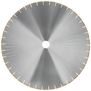 Lame de <span class=keywords><strong>scie</strong></span> diamantée silencieuse de <span class=keywords><strong>600</strong></span> <span class=keywords><strong>mm</strong></span> (24 pouces), adaptée au marbre et aux pierres tendres - sans débris, finition polie - Product Image 1
