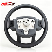 Volant en cuir intérieur imitation bois personnalisé pour Land Rover Range Rover Sport L320