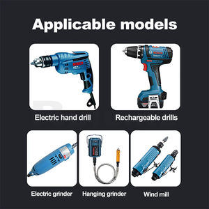 Khí nén quay mè xi lanh mài đầu 3mm chân đàn hồi gắn điểm trang sức ngọc bích khuôn đánh bóng <span class=keywords><strong>bit</strong></span> 100PC số lượng lớn Kit - Product Image 3