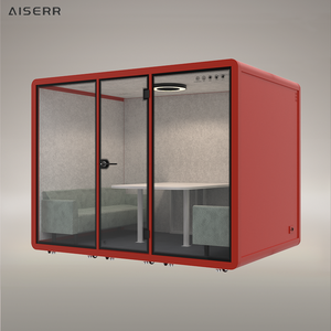 Discusión en el aula Cabina insonorizada Educación Sala acústica moderna <span class=keywords><strong>Coworking</strong></span> Cápsula insonorizada privada - Product Image 2