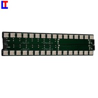 Placa PCB FR4 de 12V CC 7W 94v0 de la Mejor Calidad para Linterna LED, Doble Color SMD2835 DMX RGB DIY, 1oz de Cobre