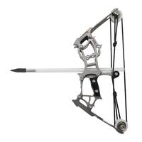 Arc à poulie miniature PIAO YU en acier inoxydable composite pour sports intérieurs et extérieurs, jouet de tir à l'arc