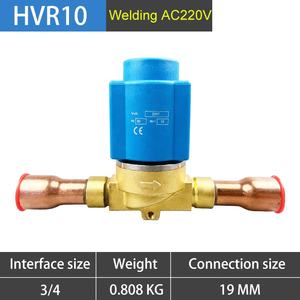 Hvr10 3/4 "ए 220v ओडफ वेल्डिंग पीतल सोलेनॉइड वाल्व नई स्थिति स्क्रू प्रकार - Product Image 2