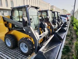 Ban Skid Steer Loader Buatan Cina 2024, Mini Skid Steer untuk Dijual, Mini Skid Steer Loader Efisiensi Tinggi, Minicargador - Product Image 5