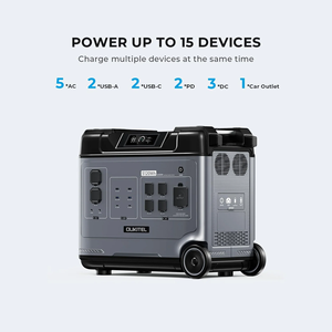 Station d'alimentation portable OUKITEL 5120Wh, générateur solaire pour les situations d'urgence à domicile P5000 - Product Image 2
