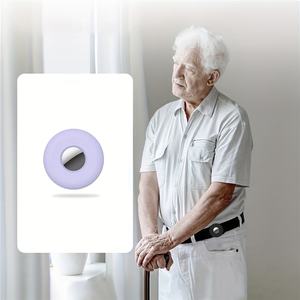 مكافحة ضياع الكلاب القطط الحيوانات الأليفة حامل طوق حالة سيليكون ل Airtag مناسبة ل طوق الحيوانات الأليفة تسخير حلقة - Product Image 5