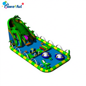 Parc à thème gonflable, parc aquatique gonflable pour jardin, aire de jeux gonflable avec <span class=keywords><strong>piscine</strong></span> - Product Image 1