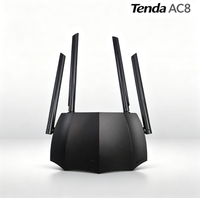 Router WiFi Tengda AC8 de Doble Banda, Router Inalámbrico Gigabit de Alta Velocidad para el Hogar, 1167Mbps