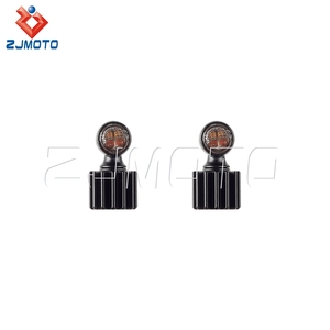 Mini clignotants arrière à LED <span class=keywords><strong>3</strong></span> <span class=keywords><strong>en</strong></span> <span class=keywords><strong>1</strong></span> rouge ambre pour <span class=keywords><strong>Harley</strong></span> Honda Suzuki Universal - Product Image 3