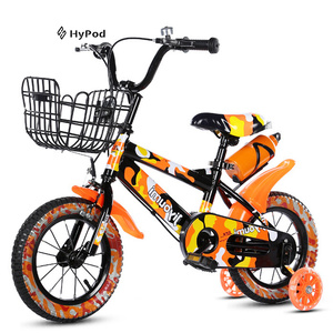 <span class=keywords><strong>Bicicletta</strong></span> per Bambini 4-6 Anni, Ruote da 14 Pollici <span class=keywords><strong>con</strong></span> Rotelle, Freni a Disco, Cerchi in Lega di Alluminio e Cestino - Product Image 6