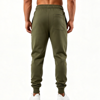 Pantalon de jogging slim taille haute pour homme – Idéal musculation, course à pied, entraînement sportif, survêtement de sport, pantalon de gym