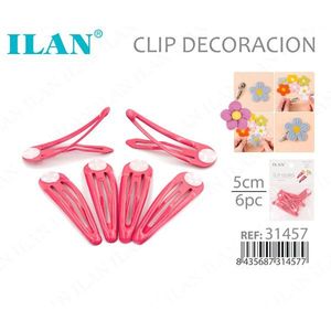 Decorazioni per fermagli per capelli ILAN 5 cm 6 pezzi per copricapo da sposa - Product Image 1
