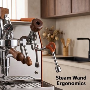 เครื่องชงกาแฟเอสเพรสโซกึ่งอัตโนมัติ W12 Art รุ่น E61 ปั๊มโรตารี่ สำหรับใช้ในบ้านและเชิงพาณิชย์ 1. เครื่องชงกาแฟเอสเพรสโซกึ่งอัตโนมัติ Wigomat W12 Art - Product Image 4
