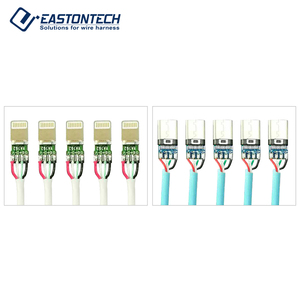 Nhà Máy Đầy Đủ Tự Động USB Cáp Dữ Liệu Máy Làm Micro Type-C USB Dây Máy Hàn Kích Thước Dây 2.8-4.5Mm 4 Lõi Cáp - Product Image 2