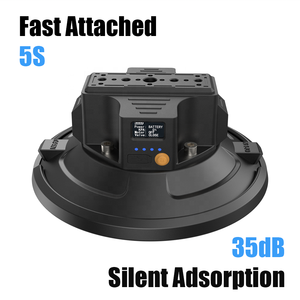 Ventouse électrique haute puissance personnalisée de 6 pouces, force d'aspiration puissante pour appareil photo, caméra d'action et support de téléphone - Product Image 3