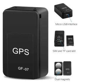 ผู้ผลิตขายส่งร้อนคุณภาพสูงราคาดี Mini Gps Tracker Gf07 สําหรับรถยนต์เด็กสัตว์เลี้ยงเรียลไทม์ยานพาหนะอุปกรณ์ติดตาม Gps