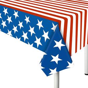 Manteles <span class=keywords><strong>de</strong></span> Plástico Desechables <span class=keywords><strong>de</strong></span> 54x108, Resistentes al Aceite y al Agua, Impresos, Cuadrados, Personalizables - Product Image 1