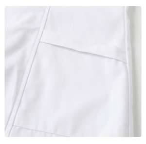 Vente en gros de blouses de laboratoire à manches courtes pour femmes blouses de laboratoire de haute qualité en coton et polyester uniforme d'infirmière médecin blanc pur - Product Image 5
