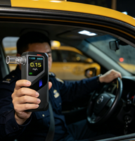 Alcoholímetro Profesional Airsense para el Lugar de Trabajo, Detección Continua de Alcohol, Especializado en Pruebas Rápidas para Empresas, Control de Conducción en Estado de Ebriedad (DUI)