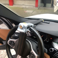 Antivol de volant de haute qualité, verrou de sécurité OEM personnalisé pour voiture, avec fonctions antivol pour frein et volant