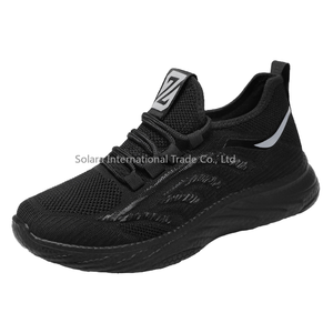 Zapatillas Deportivas para Hombre, Suela Gruesa de PU, Forro de Malla Ultraligero, Aumento de Altura, Primavera, Otoño, Verano, para Correr y Caminar - Product Image 1