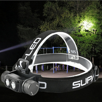 Lampe frontale LED CREE XPG 1000LM légère 90g OEM, rechargeable Type-C, étanche IP68, pour la course et le camping
