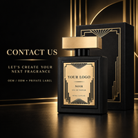Parfum de Luxe Premium pour Homme, Vaporisateur à Brume Fine, Parfum Longue Durée, Notes de Fruits Citronnés, Épices, Ambre Noir, Coffret Cadeau