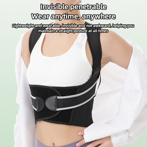 Correttore Posturale Ortopedico in Neoprene Regolabile per Uomo e Donna, Senza Cuciture, con Spalline Aperte e Supporto per la Schiena Dritta, Traspirante, per Correzione Posturale e Postura del Gobba - Product Image 6