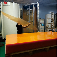 Feuilles de miroir flexibles FABULOUS pour miroirs dorés 1220x2440mm 4x8ft 3mm, feuille acrylique miroir doré coulé Perspex