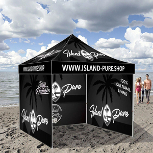 Tente de camping en plein air personnalisée à <span class=keywords><strong>prix</strong></span> d'usine, auvent de fête pliable pour les salons professionnels, vente à chaud - Product Image 1