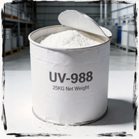 Estabilizador UV de Alta Pureza ZHUOTAI UV-988 CAS 6337-43-5, Polvo Cristalino Blanco, Aditivo Anti-UV para la Fabricación de Plásticos