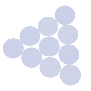 แท็กเหรียญพีวีซีราคาโรงงาน 125KHZ 13.56MHZ 1K RFID การ์ดควบคุมการเข้าออกเพื่อความปลอดภัย - Product Image 6