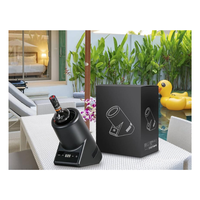 Refroidisseur de bouteille unique cadeau de qualité supérieure refroidisseur de vin de table sur pied