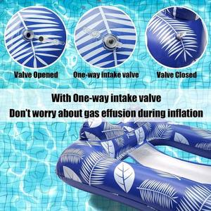 Chaise hamac aquatique avec matériau en PVC maillé flottant pour adultes - Product Image 6