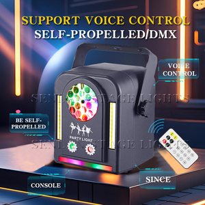24W Shehds Stage Light Pattern Beam RGB <strong>Disco</strong> Pattern with Remote Stage Lights <strong>Accessories</strong> - Product Image 4