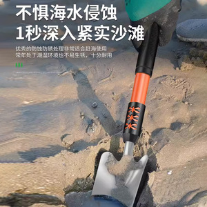 Thickened Carbon Steel Garden Trowel Spoon Shaped Ergonomic Grip For Flower Planting Soil Digging Weeding Agricultural Tool - Product Image 3
